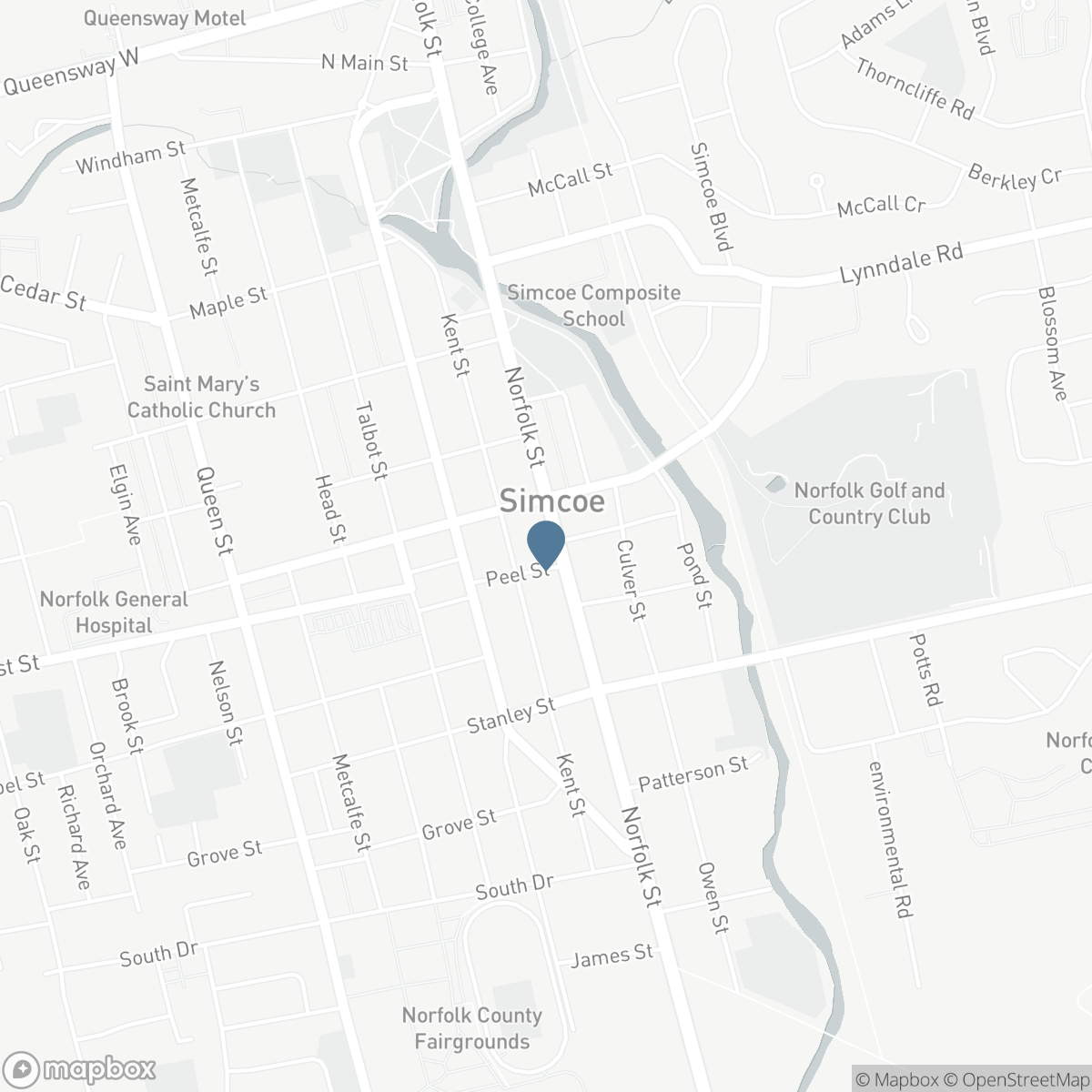 36 NORFOLK Street S, Simcoe, Ontario N3Y 2V9